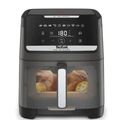 Frytkownica beztłuszczowa, TEFAL Easy Fry Silence EY846H, cicha, pojemność 7 l, Air Fryer