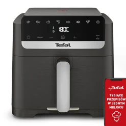Frytkownica beztłuszczowa, Tefal Easy Fry Mega EY866H, pojemność 7,5 l, panel dotykowy, Air Fryer