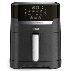 Frytkownica beztłuszczowa, Tefal Easy Fry&Grill EY5058, pojemność 4,2 l, funkcja grilla, Air Fryer