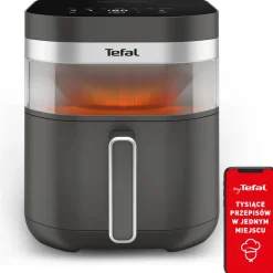 Frytkownica beztłuszczowa, Tefal Infrared EY832HE0, 7 L, technologia podczerwieni, Air Fryer