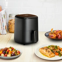 Frytkownica beztłuszczowa TEFAL Easy Fry Compact EY145810, pojemność 3 l, Air Fryer