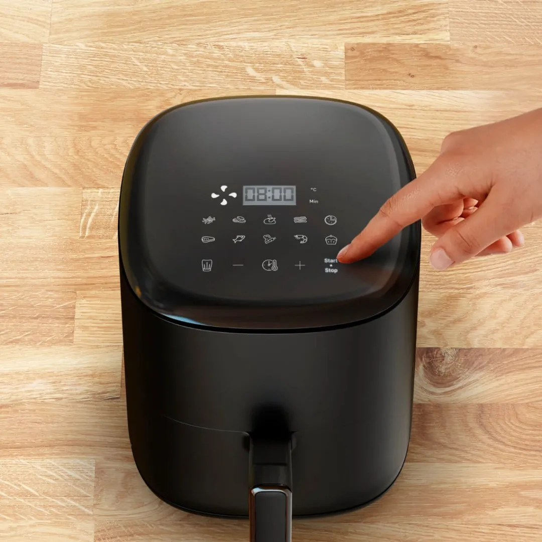 Frytkownica beztłuszczowa TEFAL Easy Fry Compact EY145810, pojemność 3 l, Air Fryer