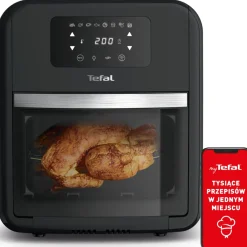 Frytkownica beztłuszczowa Tefal Easy Fry Oven&Grill FW5018, 3w1, pojemność 11 l, Air Fryer