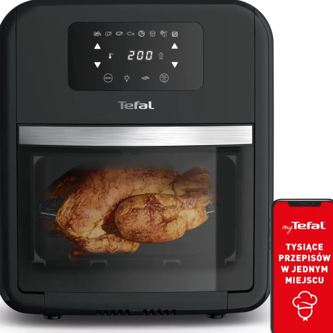 Frytkownica beztłuszczowa Tefal Easy Fry Oven&Grill FW5018, 3w1, pojemność 11 l, Air Fryer