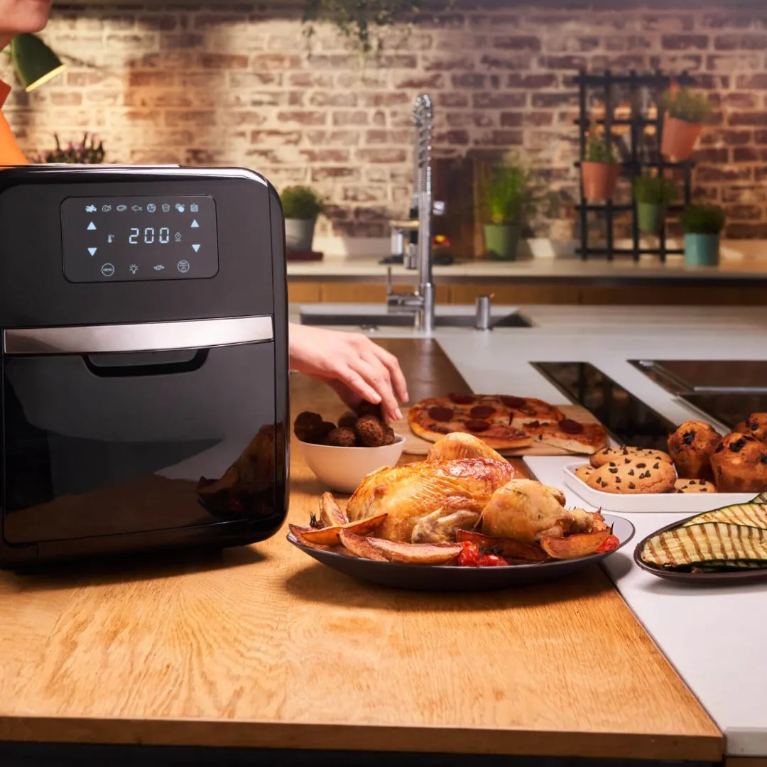 Frytkownica beztłuszczowa Tefal Easy Fry Oven&Grill FW5018, 3w1, pojemność 11 l, Air Fryer