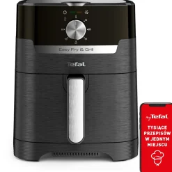 Frytkownica beztłuszczowa, Tefal Easy Fry&Grill EY5018, pojemność 4,6 l, Air Fryer