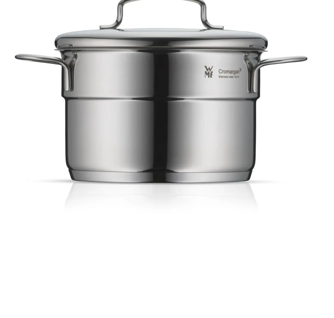 Garnek stalowy z pokrywką 1l WMF Mini 12 cm