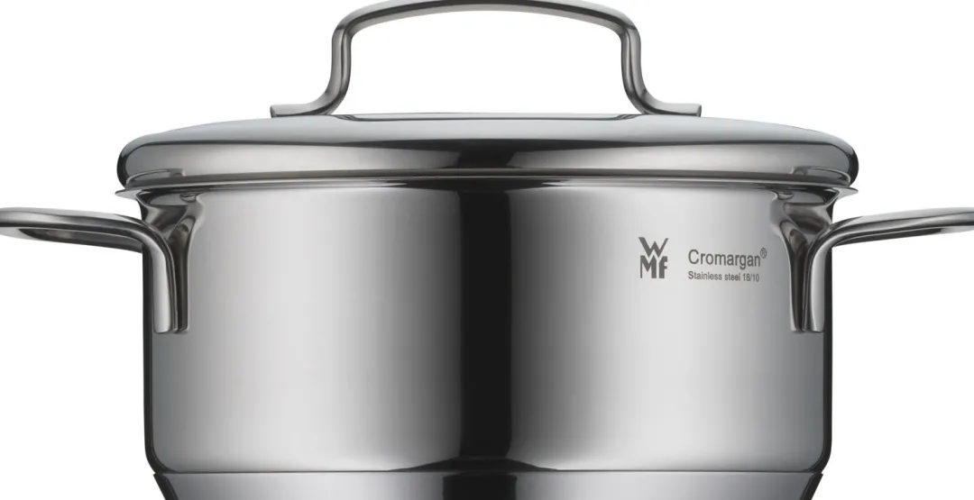 Garnek stalowy z pokrywką WMF Mini 14 cm 0,9l