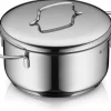 Garnek stalowy z pokrywką WMF Mini 16 cm 1,5l