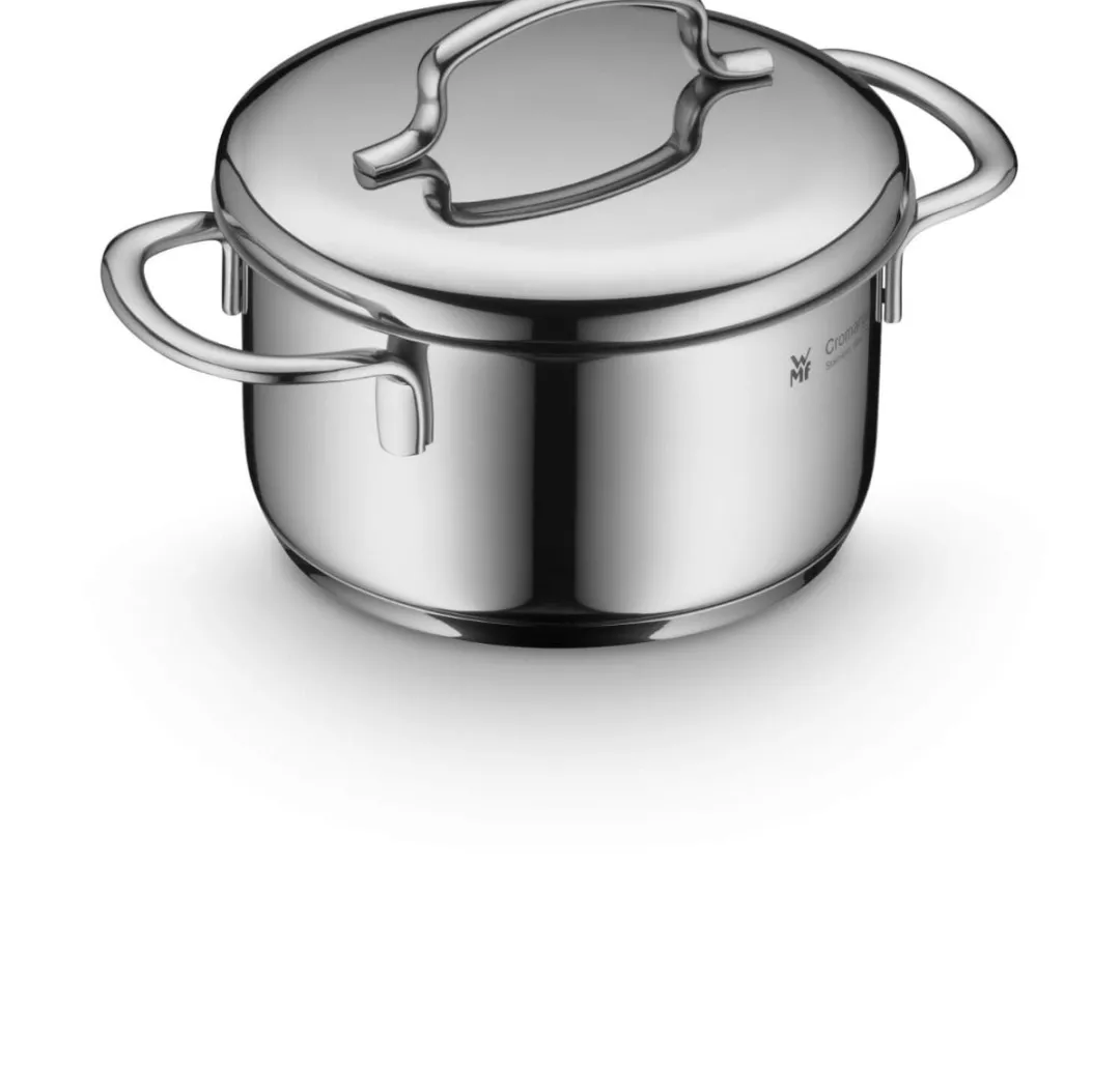 Garnek stalowy z pokrywką WMF Mini 12 cm 700 ml