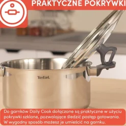 Garnek, TEFAL DAILY COOK, 3 l, 20cm