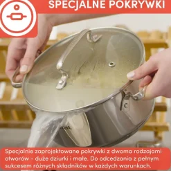 Garnek wysoki, Tefal Duetto+, 10L, 28cm