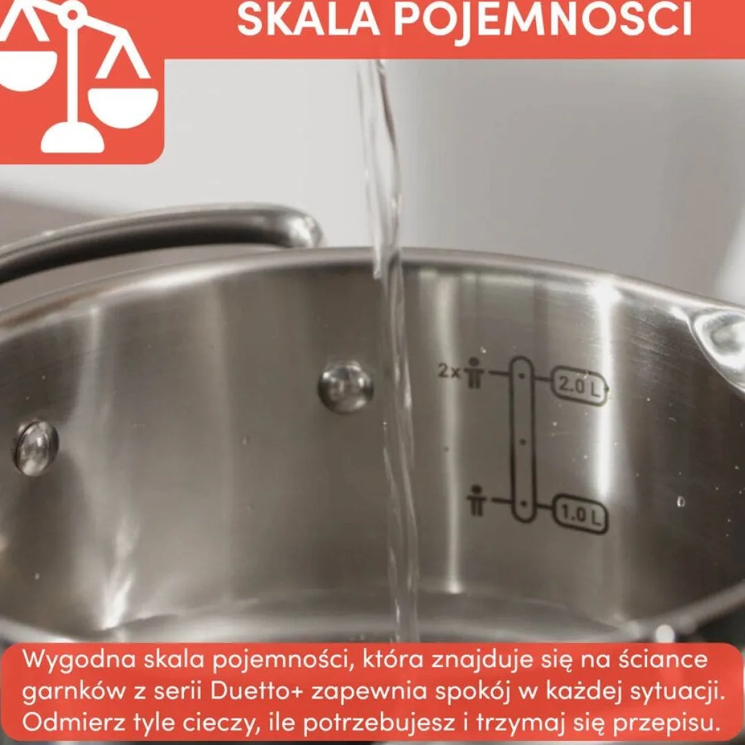 Garnek wysoki, Tefal Duetto+, 10L, 28cm