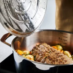 Garnek z pokrywką TEFAL Emotion+ 4,4 l 24 cm