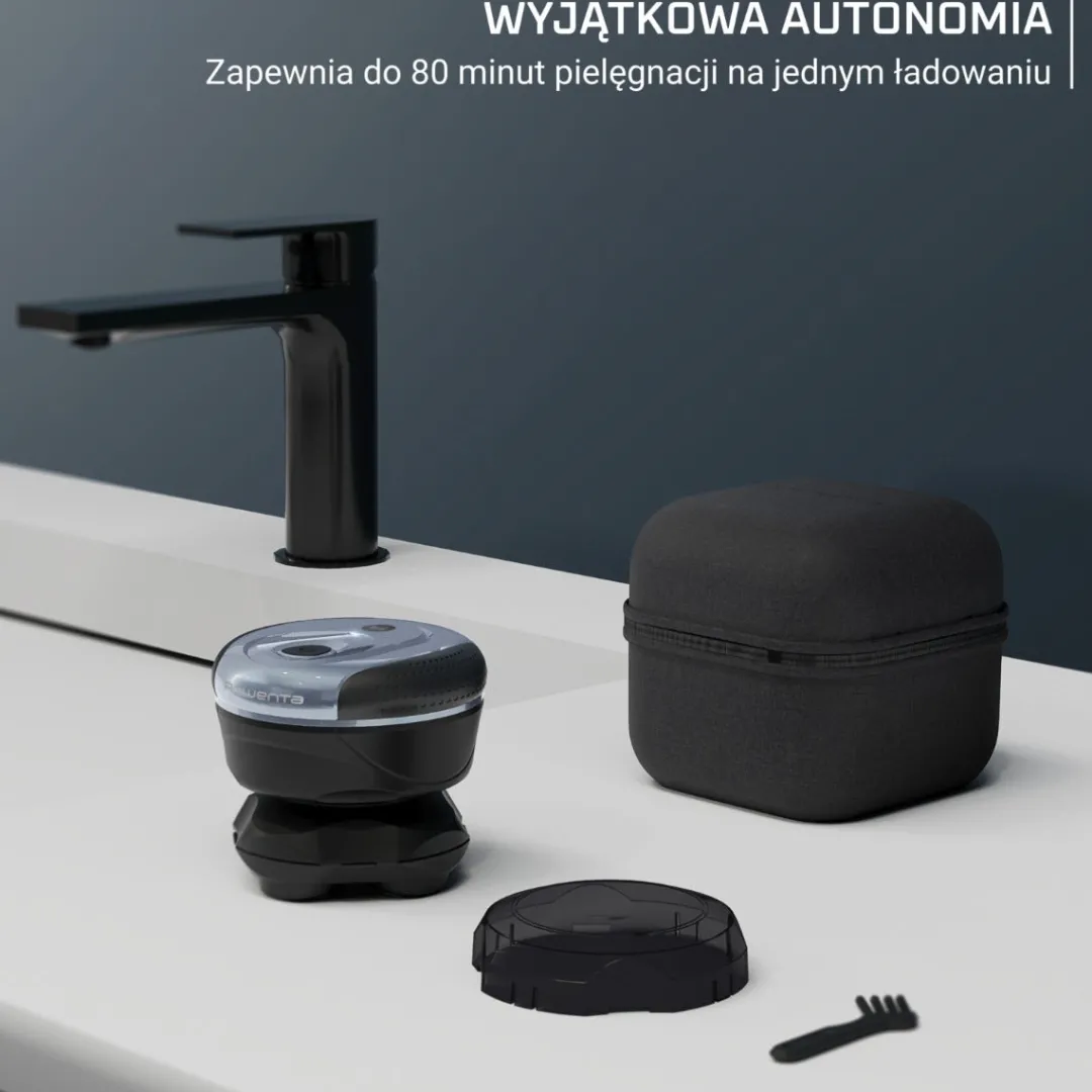 Golarka do głowy, Rowenta GentleBald, 5 głowic golących, ostrza tytanowe