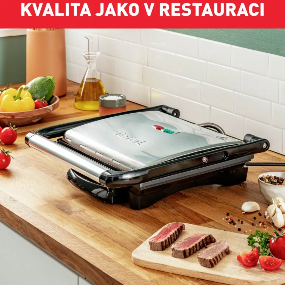 Grill elektryczny TEFAL INICIO PANINI GC241D38