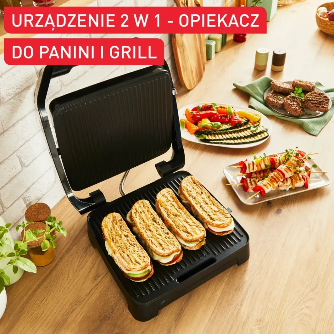 Grill elektryczny TEFAL INICIO PANINI GC271D10