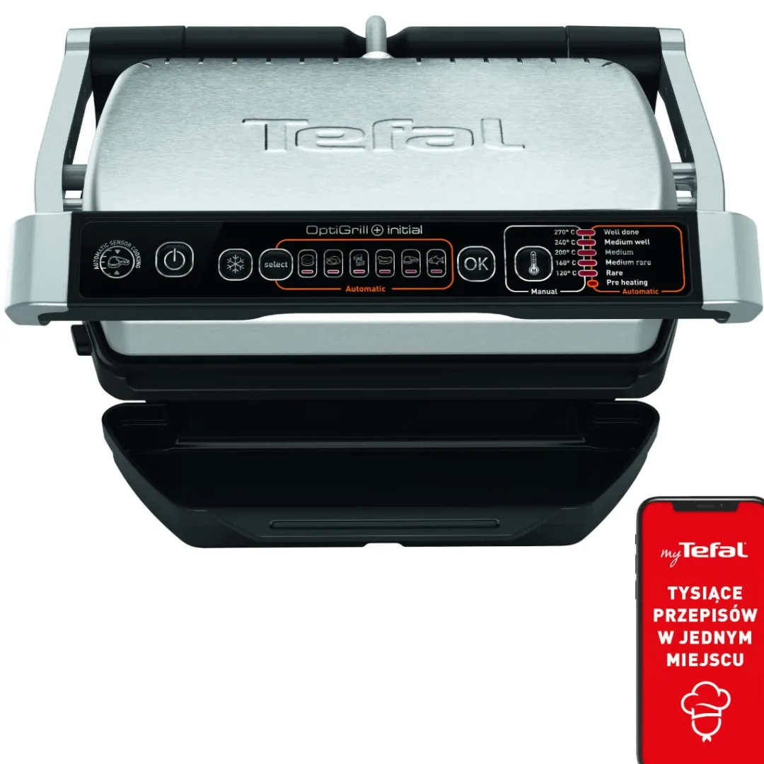 Grill elektryczny TEFAL OPTIGRILL INITIAL GC706D