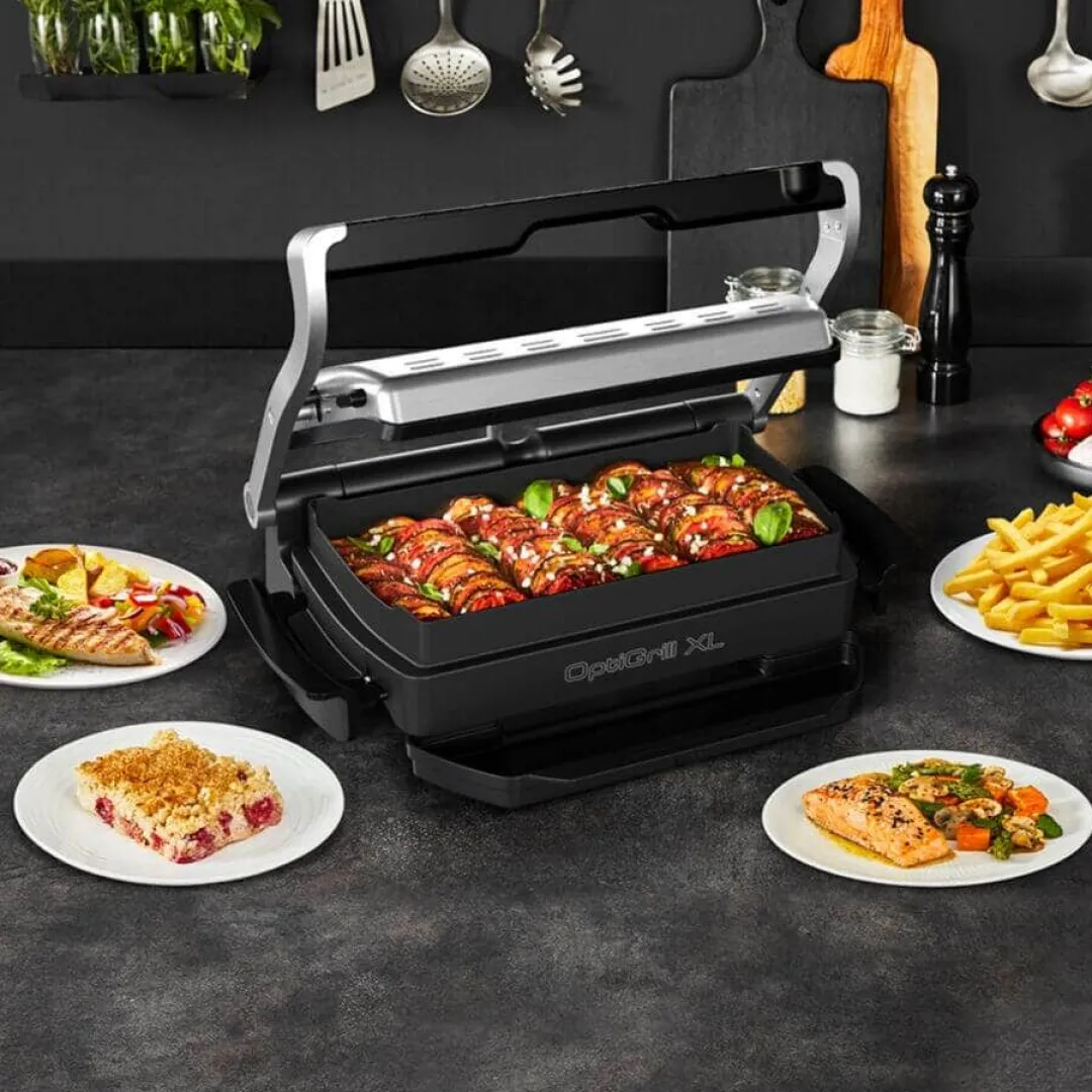 Grill elektryczny TEFAL OPTIGRILL+ SNACKING&BAKING XL GC724D