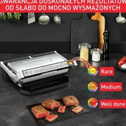 Grill elektryczny TEFAL OPTIGRILL+ SNACKING&BAKING XL GC724D