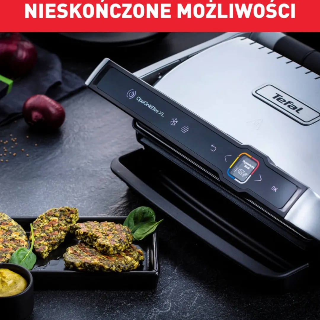Grill elektryczny TEFAL OPTIGRILL ELITE XL GC760D