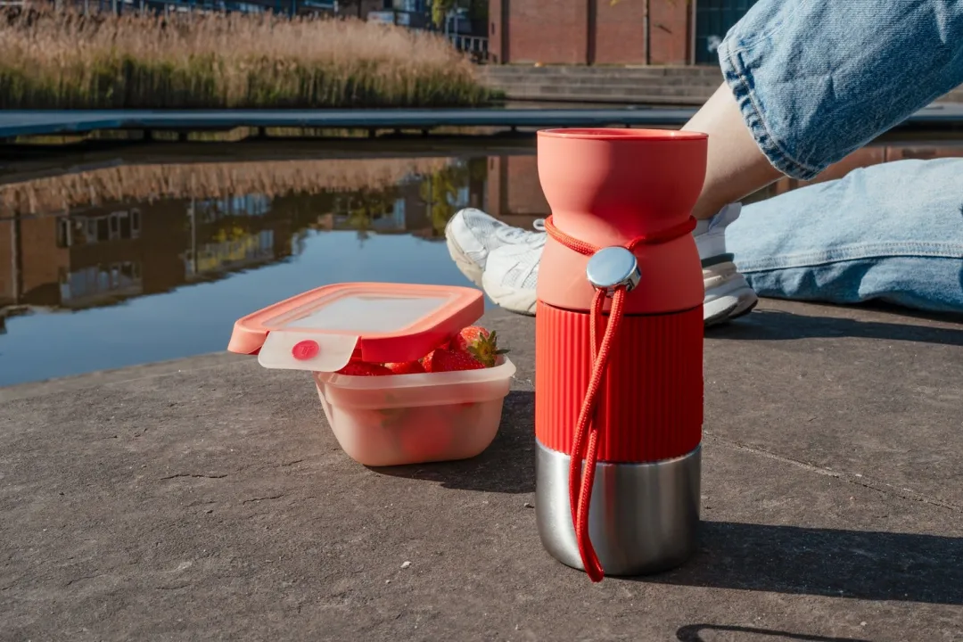 Kubek termiczny TEFAL beYou 0,36 l pomarańczowy