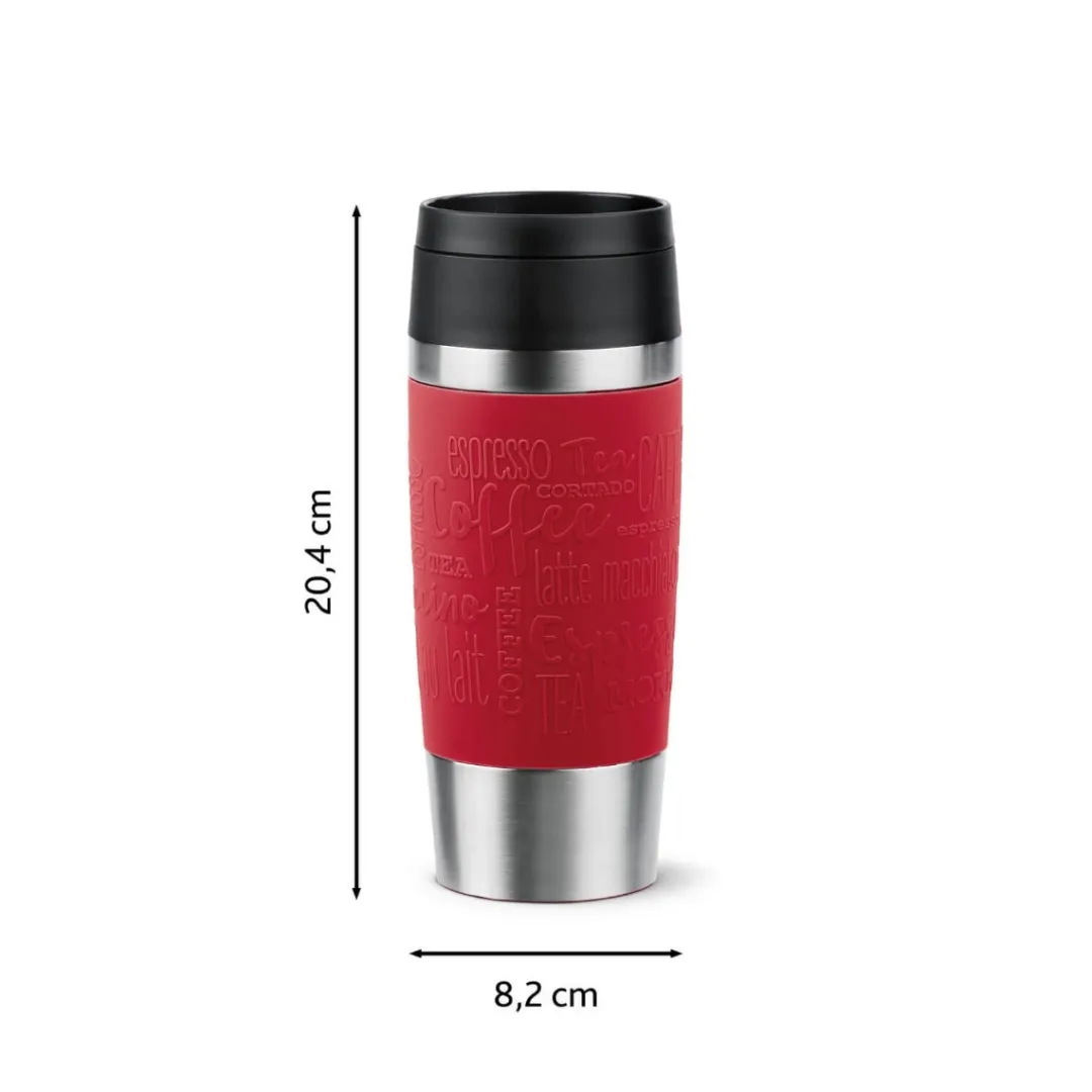 Kubek termiczny TEFAL TRAVEL MUG 0.36L czerwony