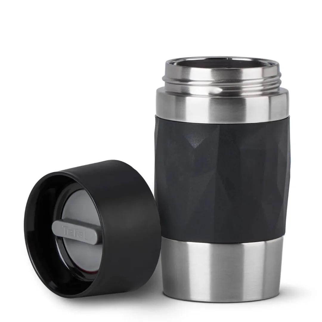 Kubek termiczny TEFAL TRAVEL MUG COMPACT 0.3L czarny