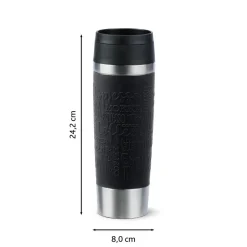 Kubek termiczny TEFAL TRAVEL MUG 0.5L czarny