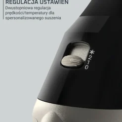 Lokówko-suszarka Rowenta Brush Activ, koncentrator, czarna