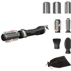 Lokówko-suszarka Rowenta Brush Activ, koncentrator, czarna