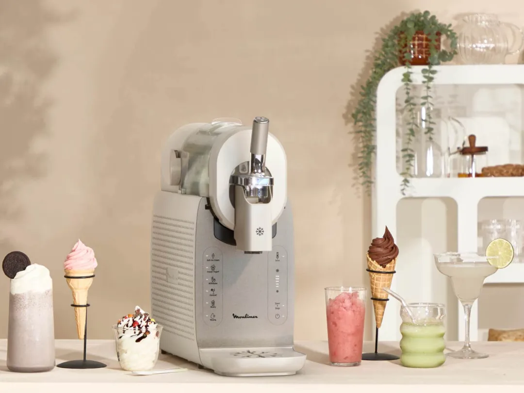 Maszyna do robienia lodów TEFAL Freezi IG803AE0, lody włoskie w 30 minut