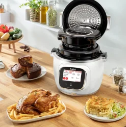 Multicooker Tefal Cook4Me z pokrywą do zapiekania