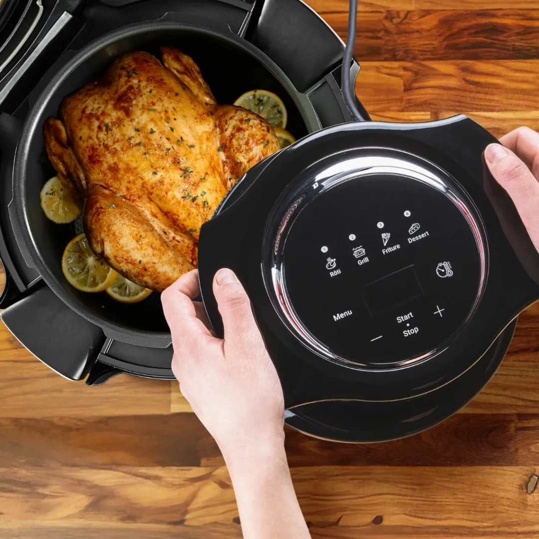 Multicooker Tefal Cook4Me z pokrywą do zapiekania
