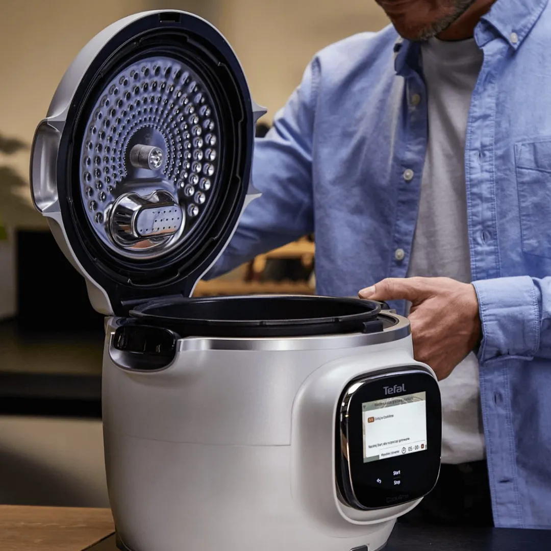 Multicooker Tefal Cook4Me z pokrywą do zapiekania