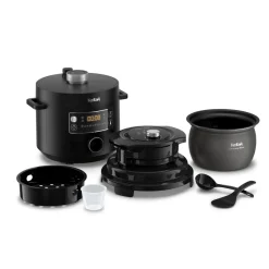 Multicooker TEFAL Turbo Cuisine CY75X z pokrywą do zapiekania
