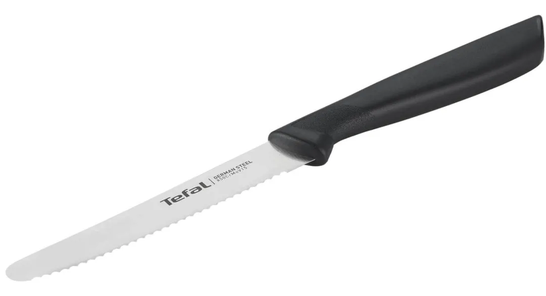 Nóż uniwersalny TEFAL COLORFOOD 10 cm czarny