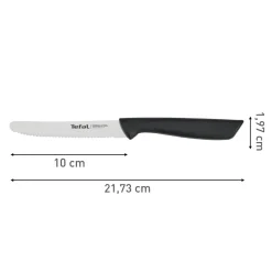 Nóż uniwersalny TEFAL COLORFOOD 10 cm czarny