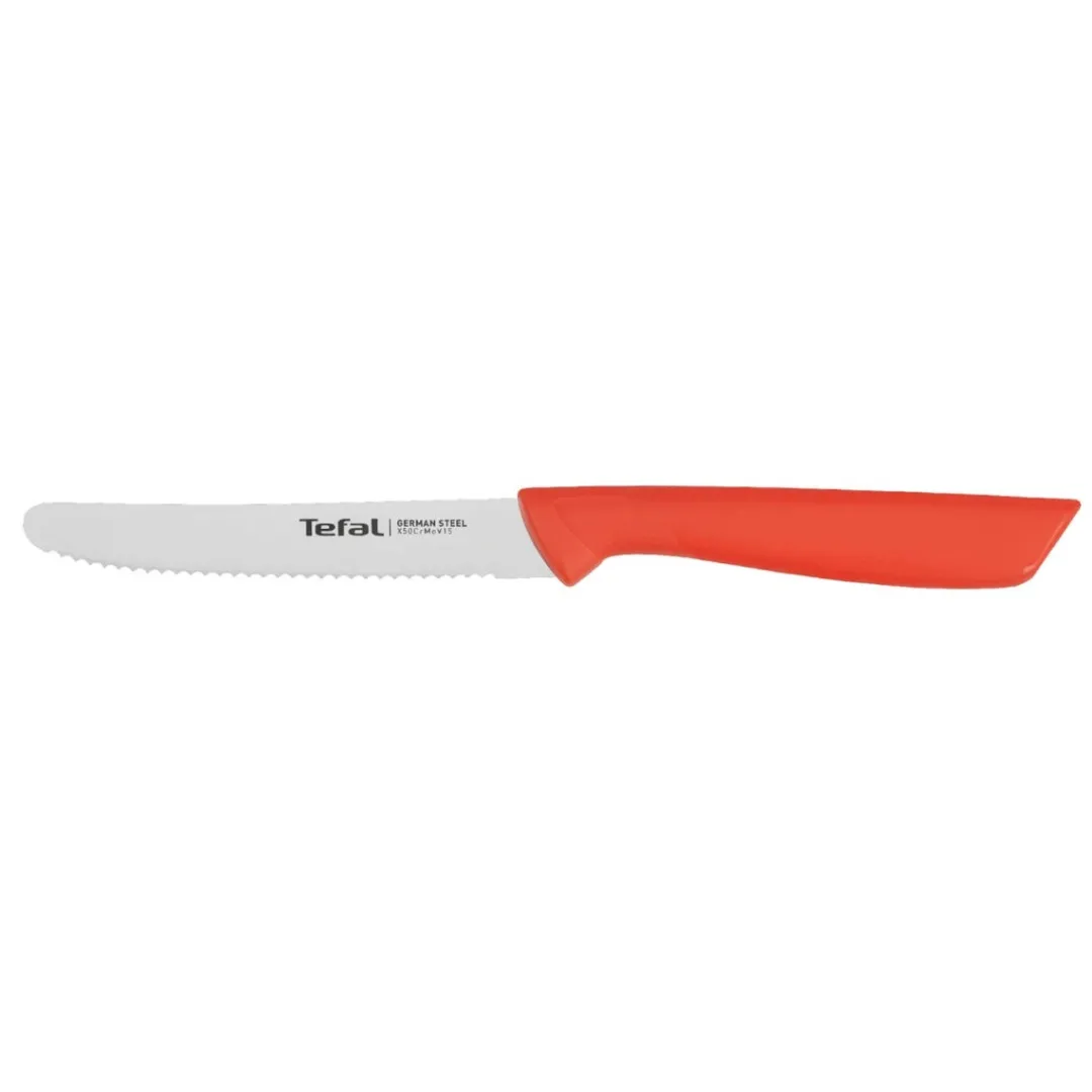 Nóż uniwersalny TEFAL COLORFOOD 10 cm pomarańczowy