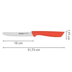 Nóż uniwersalny TEFAL COLORFOOD 10 cm pomarańczowy