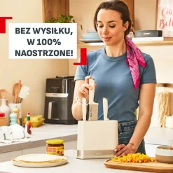 Nóż ze stali nierdzewnej TEFAL EverSharp Daily + ostrzałka 16,5cm