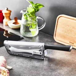 Nóż ze stali nierdzewnej TEFAL EverSharp + ostrzałka