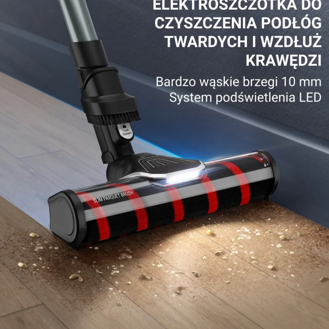 Odkurzacz bezprzewodowy, Tefal X-Force Flex 9.60, 100 AW, 45 min, szczotka Animal