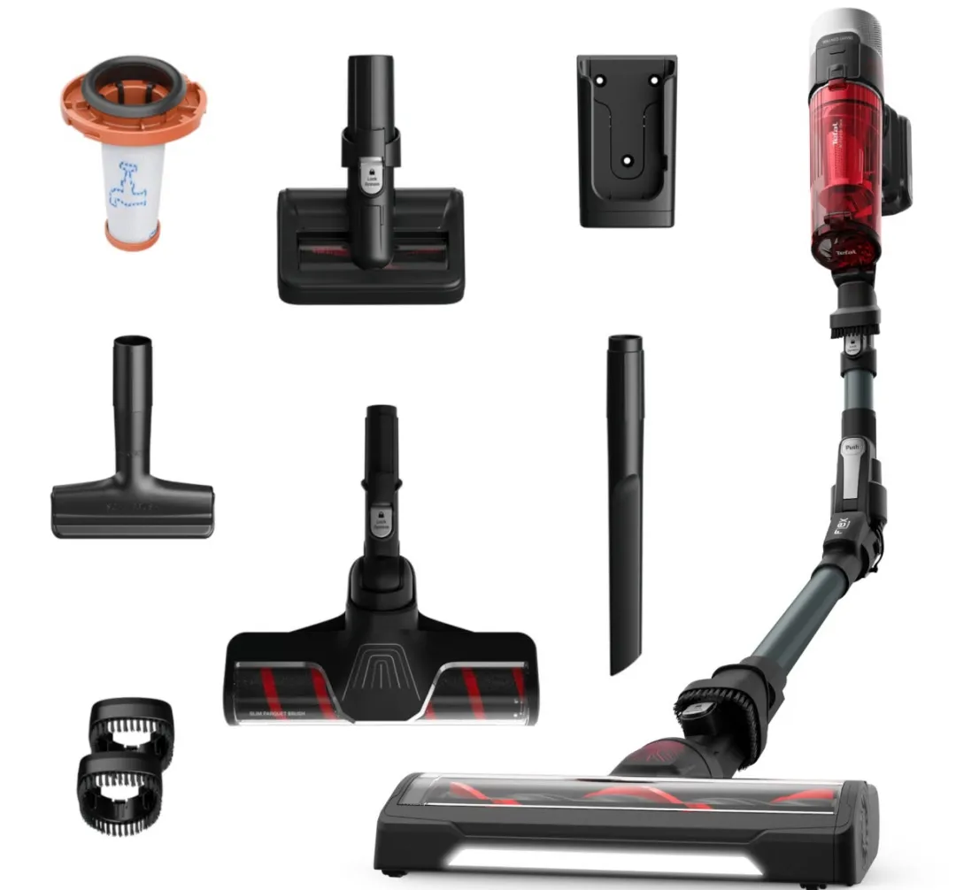 Odkurzacz bezprzewodowy, Tefal X-Force Flex 9.60, 100 AW, 45 min, szczotka Animal