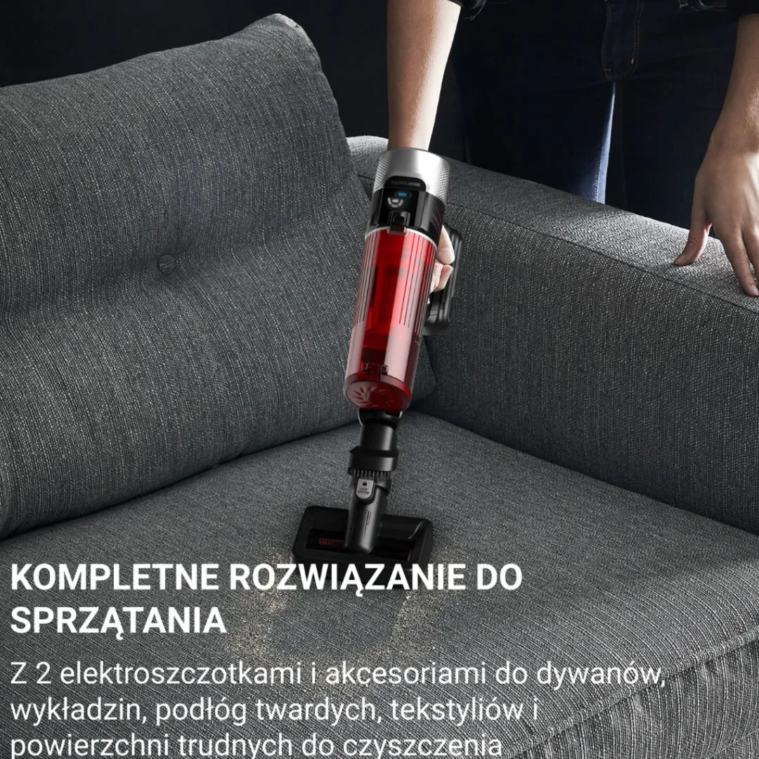 Odkurzacz bezprzewodowy, Tefal X-Force Flex 9.60, 100 AW, 45 min, szczotka Animal