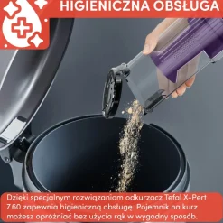 Odkurzacz bezprzewodowy, Tefal X-Pert 7.60, 140 W, 45 min, lekki