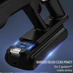 Odkurzacz bezprzewodowy, Tefal X-Force Flex 16.60, 315 AW, 120 min, mopowanie