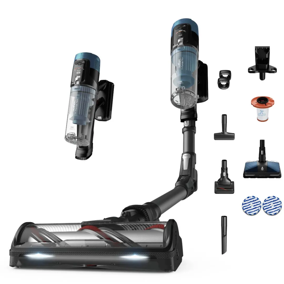 Odkurzacz bezprzewodowy, Tefal X-Force Flex 14.80, 240 AW, 120 min, mopowanie