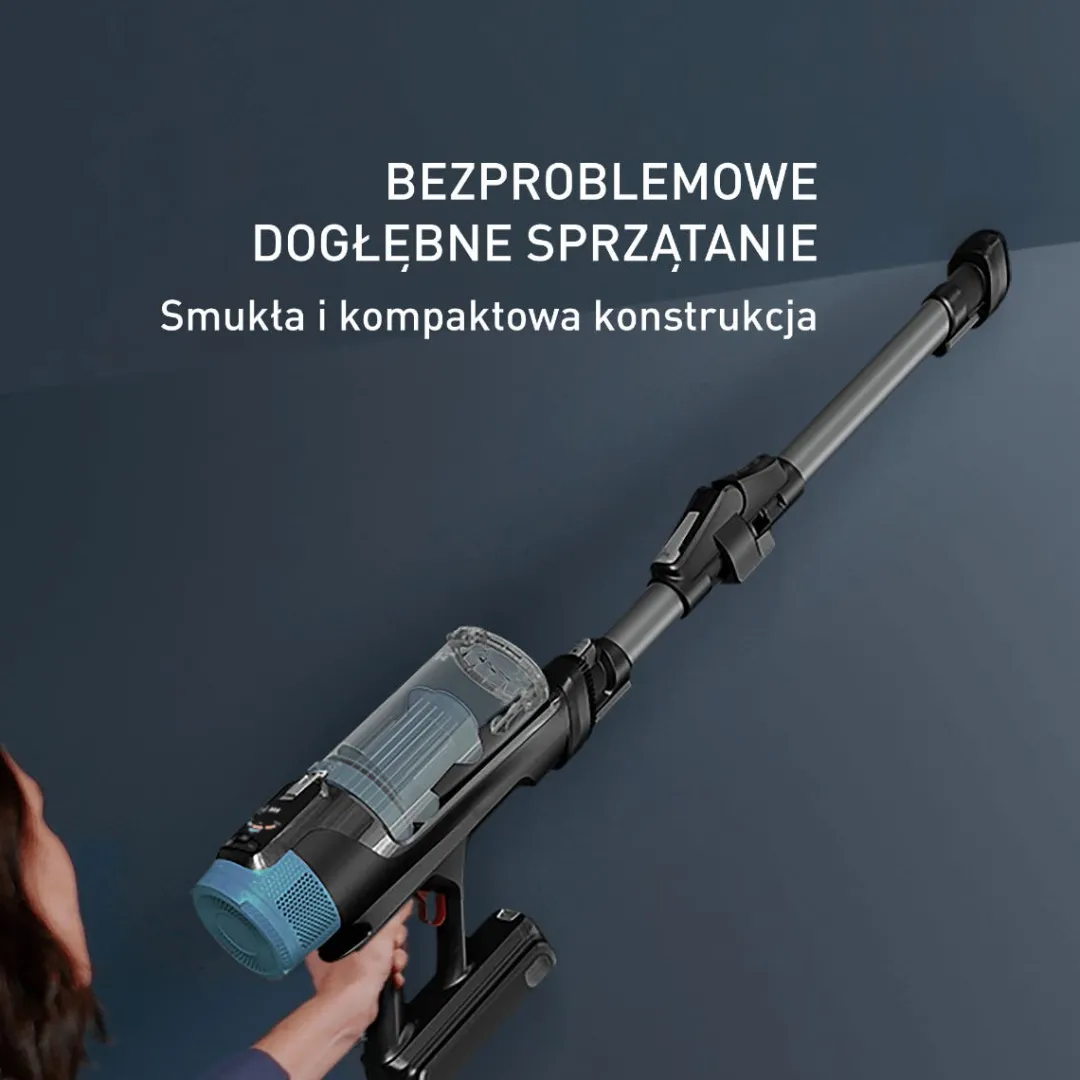 Odkurzacz bezprzewodowy, Tefal X-Force Flex 14.80, 240 AW, 120 min, mopowanie