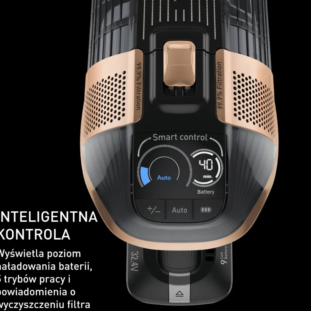 Odkurzacz bezprzewodowy, Tefal X-Force Flex 15.60, 245 AW, 160 min, mopowanie, 2 baterie